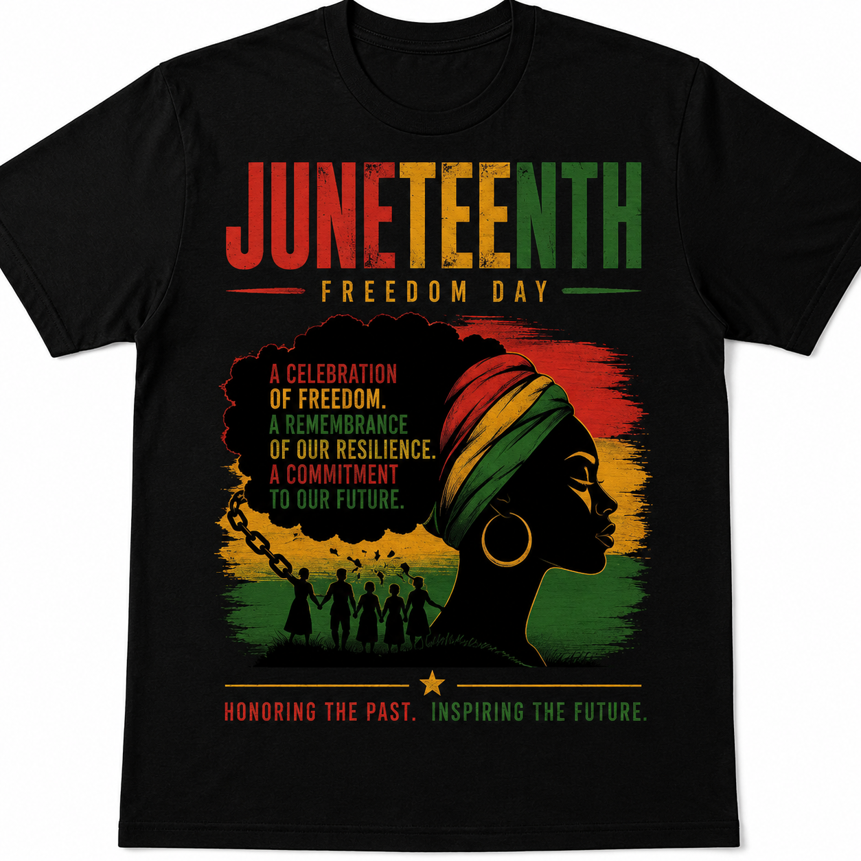 Juneteenth Freedom Day T-Shirt