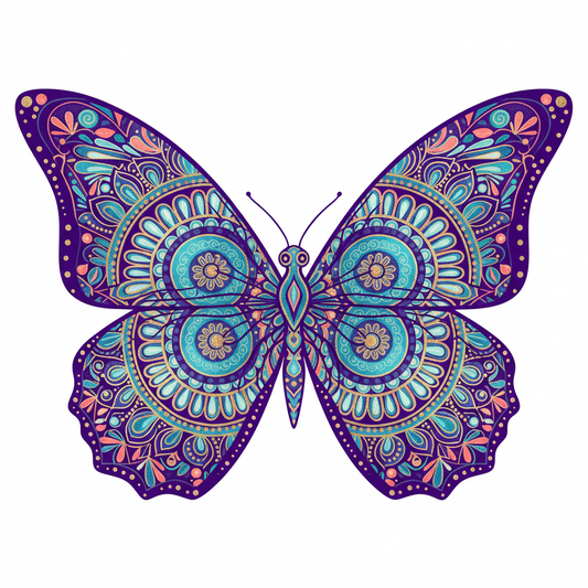 Vibrant Butterfly T-Shirt