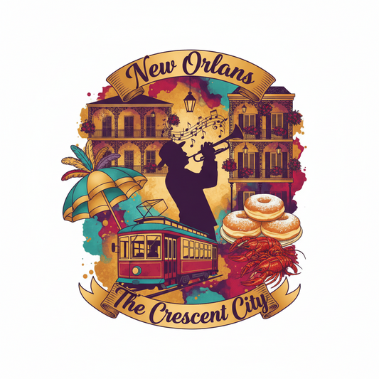 New Orleans Louisiana Culture T-Shirt